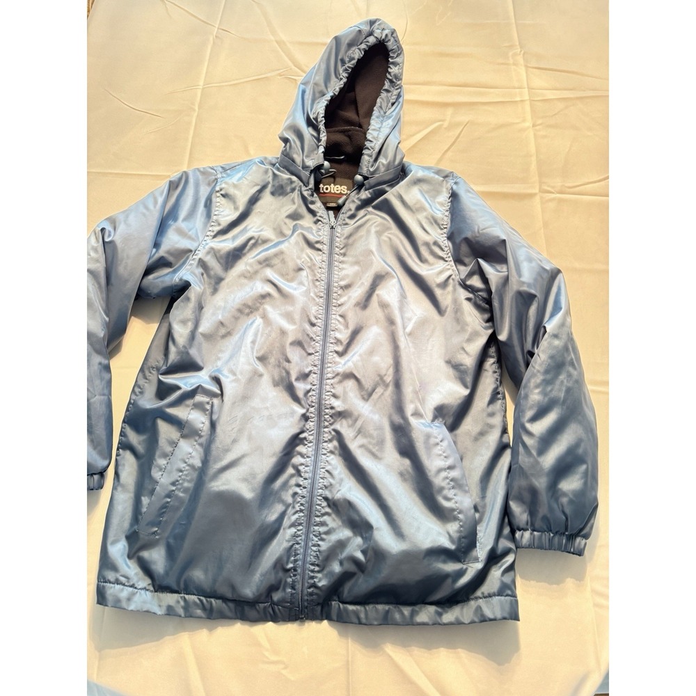 Totes Fleece Lined Jacket Waterproof Size M Pre Loved Coat Medium Weight